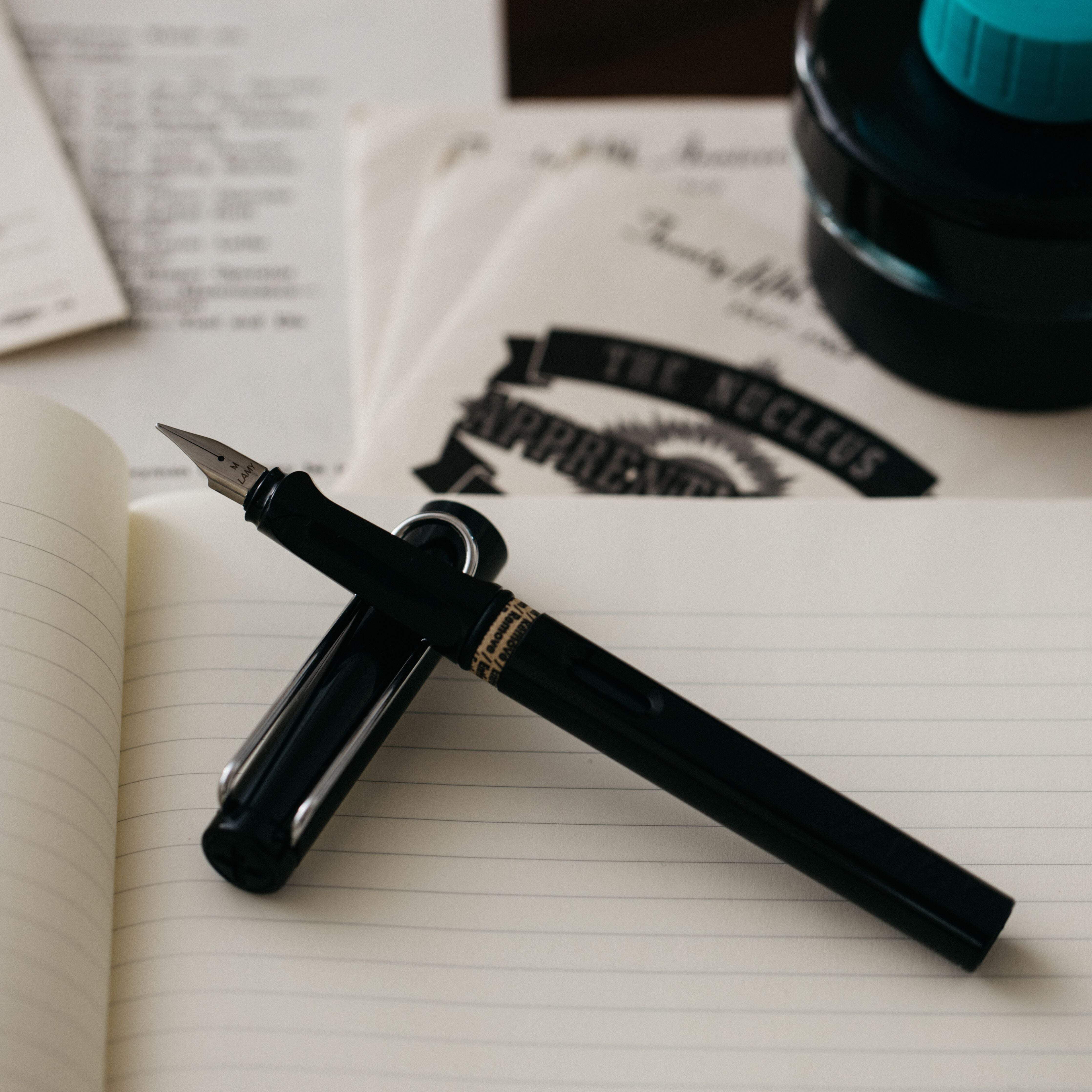 Lamy Safari Fountain Pen - Black, Extra-Fine Nib