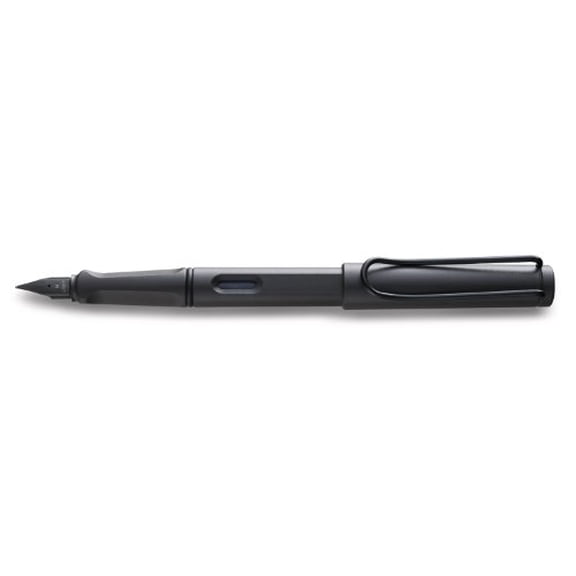 LAMY Safari Fountain Pen, Charcoal Medium Nib (L17M)