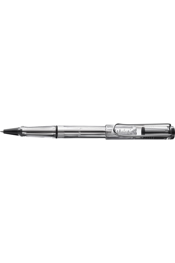L312 Safari Rollerball Pen, Stick, Medium, Black Ink, Vista Transparent/black Barrel