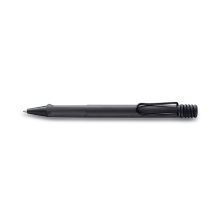 Lamy L217 Safari Ballpoint Pen, Retractable, Medium, Black Ink, Black Barrel