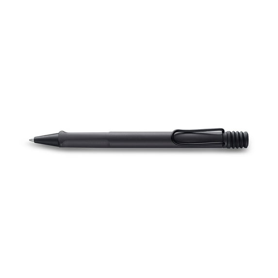 Lamy L217 Safari Ballpoint Pen, Retractable, Medium, Black Ink, Black Barrel