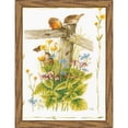 thumbnail image 1 of LanArte Cozy Garden Corner Kit & Frame Counted Cross-Stitch, 1 of 1