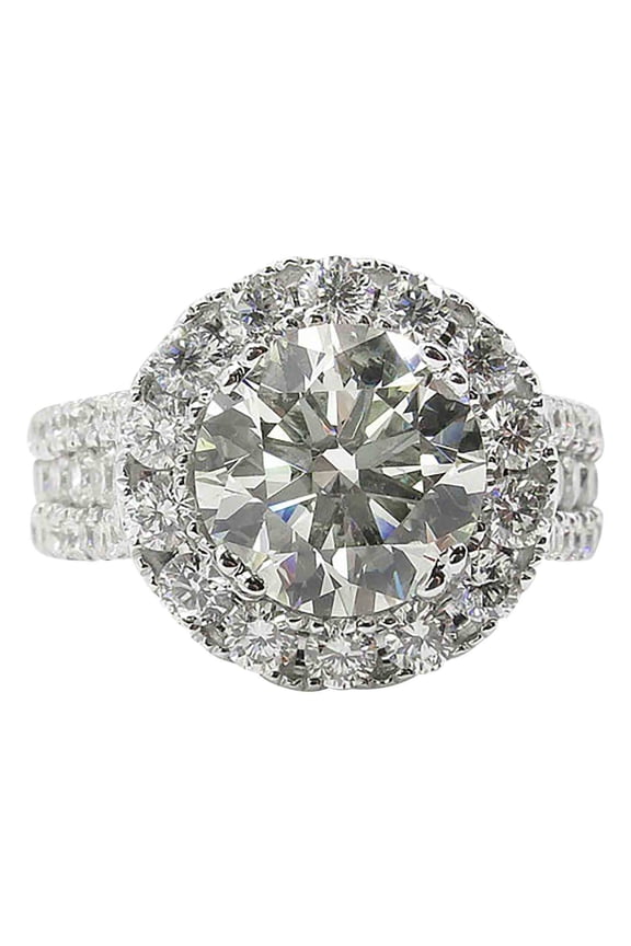 Valentine's Day Gift, Diamond Ring Female Living Mouth Ring Heart-shaped Ring Hand Jewelry Ring