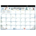 thumbnail image 1 of LanSuare 2026 Wall Calendar, 18 Months Calendar 2026, 17" x 12" Jan.2026 - Jun.2027, Twin-Wire Binding, Blank Block, Julian Dates, Hanging Loop, Holiday Reminder, Thick Paper, 1 of 7