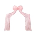 thumbnail image 1 of LanSuare 33x18Inches Extra Large Christmas Pale-Pink Bows, Valentine's Day Day Red Bows for Arch Wall Window, Outdoor Wedding Atmospheres Decoration, Party Decor, 1 of 9
