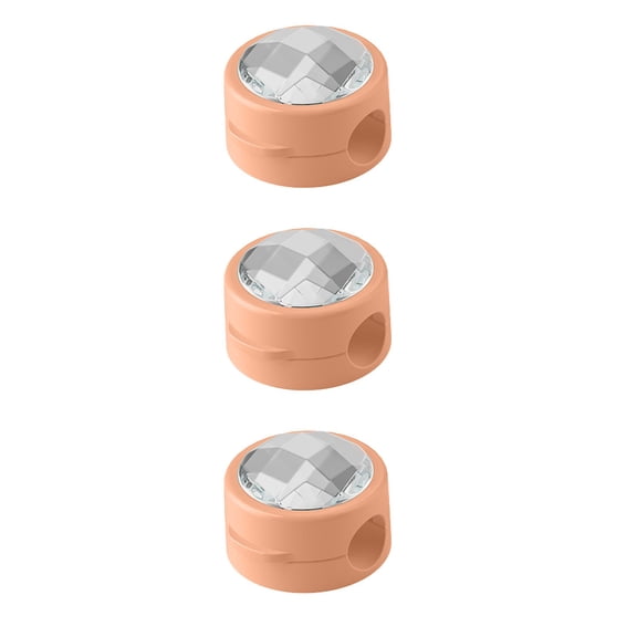 LanSuare 3Pcs Magnetic Cable Clips Cord Holder, Under Desk Cable Management, Adhesive Wire Holder Keeper Organizer for Home, Office, Desk, Car, Wall