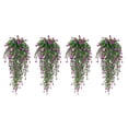 thumbnail image 1 of LanSuare 4 Pack Artificial Hanging Vines, Chlorophytum Plastic Flowers, Outdoor Balcony Garden Decor, Weather Resistant Greenery, 1 of 5