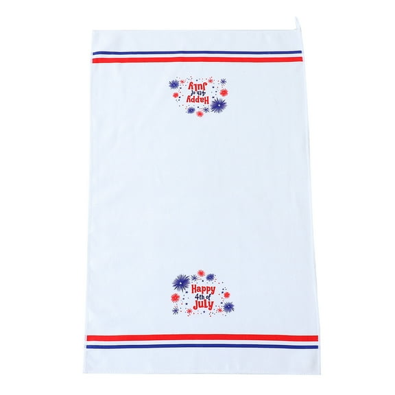 LanSuare 4th of July Kitchen Towels - American Flag Stars Dish Towels, Red White and Blue Tea Towels for Kitchen Housewarming Gifts, Memorial Day, Independence Day