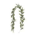 thumbnail image 1 of LanSuare 5.9FT Christmas Norfolk Pine Garland, Artificial Pine Faux Greenery Garland, Winter Christmas Garland for Table, Mantle, Fireplace, Outdoor Xmas Decorations, 1 of 6