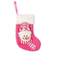 thumbnail image 1 of LanSuare 6.6Inch Christmas Stocking with Classic Stockings Santa Snowman Deer, Xmas Character Christmas Stockings with Personalized Pattern for Family Holiday Xmas Party Decorations, 1 of 6