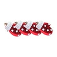 thumbnail image 1 of LanSuare 6Pcs Christmas Irregular-Shaped Ornaments, Red and White Stripe Hanging Christmas Ornaments, for Xmas Tree Decor, Party Xmas Trees Accessories, 1 of 7