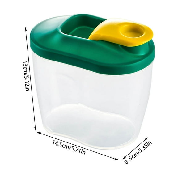 LanSuare Airtight Dry Food Container, Dampproof Grain Storage, Suitable for Rice, Beans, Barley, Pantry Organization, Kitchen Preservation