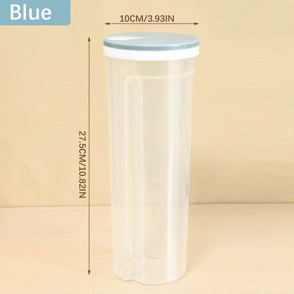 LanSuare Airtight Glass Food Storage Jars with Lids, Clear Pantry Organizers for Pasta, Cereal, Flour, Coffee Beans, Kitchen Countertop Storage