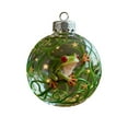 thumbnail image 1 of LanSuare Christmas Clear Ball Ornaments, 3.14" Shatterproof Acrylic Christmas Tree Decoration Ornaments ,Suitable for Christmas New Year, Wedding, Xmas Tree Holiday Decor(Frogs), 1 of 7
