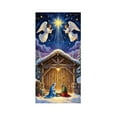 thumbnail image 1 of LanSuare Christmas Door Cover Decoration, Nativity Scene Xmas Background Banner Door Covers, Christmas Photo Booth Props for Winter Party Decorations, 35x71Inch, 1 of 3