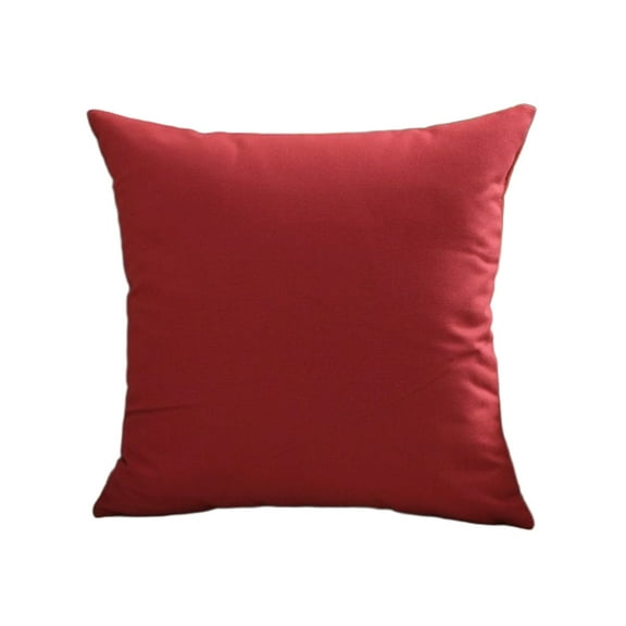 LanSuare Christmas Plaid Throw Pillow Covers, 18x18 Inch Red Pattern Pillowcase for Spring Summer Decor Porch, Couch, Bed Car, Living Room, Home Christmas Decor