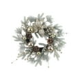 thumbnail image 1 of LanSuare Christmas Wreath, 30" Artificial Christmas Decorations Wreath with Balls, Pine Cones, White Berries,Pine Needle and Artificial Flower for Outdoor Indoor Christmas Decorations, 1 of 6