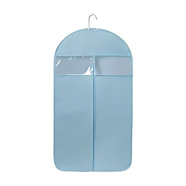 LanSuare Clear Hanging Garment Covers, Transparent Wardrobe Protector for Suits, Coats, Dustproof Closet Storage