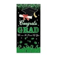 thumbnail image 1 of LanSuare 2025 Graduation Congrats Grad Banner with Graduation Cap Sign for Party Supplies Congratulation Decorations, 1 of 8