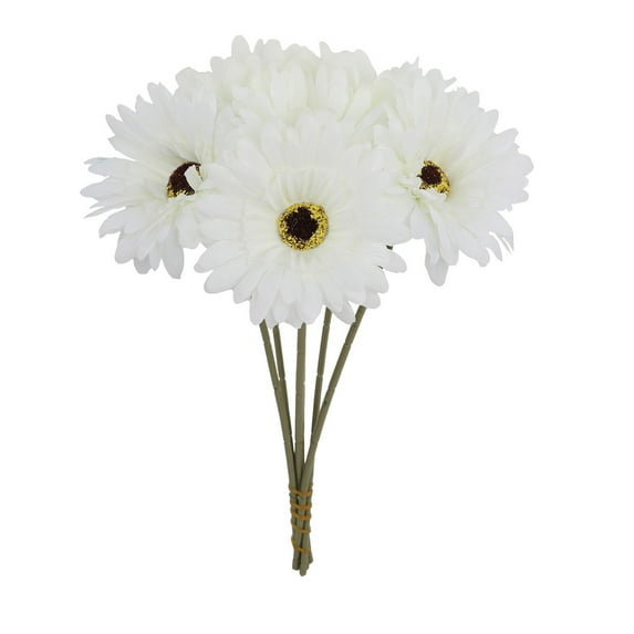 LanSuare Artificial Chrysanthemums Flowers Multicolour Fake Silk Floral Bouquet for Home Wedding Table Vase Centerpiece Garden Party Decorations