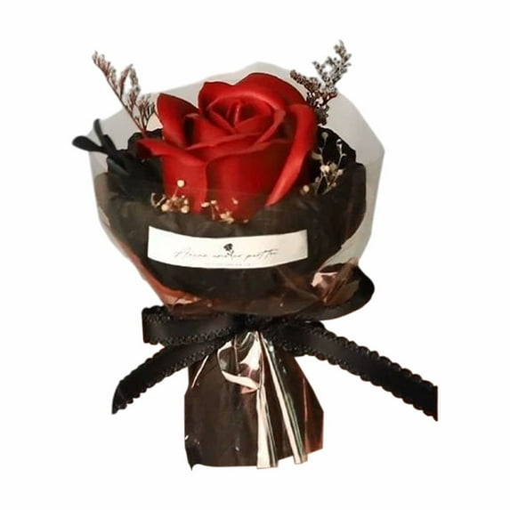 LanSuare Flowers Sunflower Mini Flower Bouquet for Mom Sunflower Flower in Gift Box Gift for Birthday Valentines Day Mother's Day Anniversary Wedding Boho Decor
