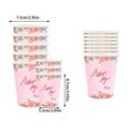 thumbnail image 1 of LanSuare Mother's Day Disposable Tableware - Paper Dinner Plates,Luncheon Napkins, Cups and Drinking Straw for Happy Mother's Day Party Supplies, 1 of 5