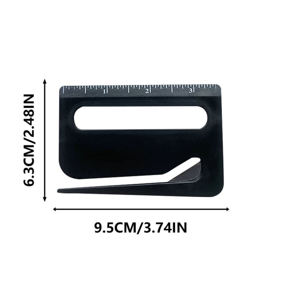 LanSuare Concealed Blade Envelope Opener Tool, Safe Mail Letter Slitter for Package Unboxing, Office Document Handling, Home Mailing Station