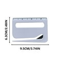 thumbnail image 1 of LanSuare Concealed Blade Envelope Opener Tool, Safe Mail Letter Slitter for Package Unboxing, Office Document Handling, Home Mailing Station, 1 of 5