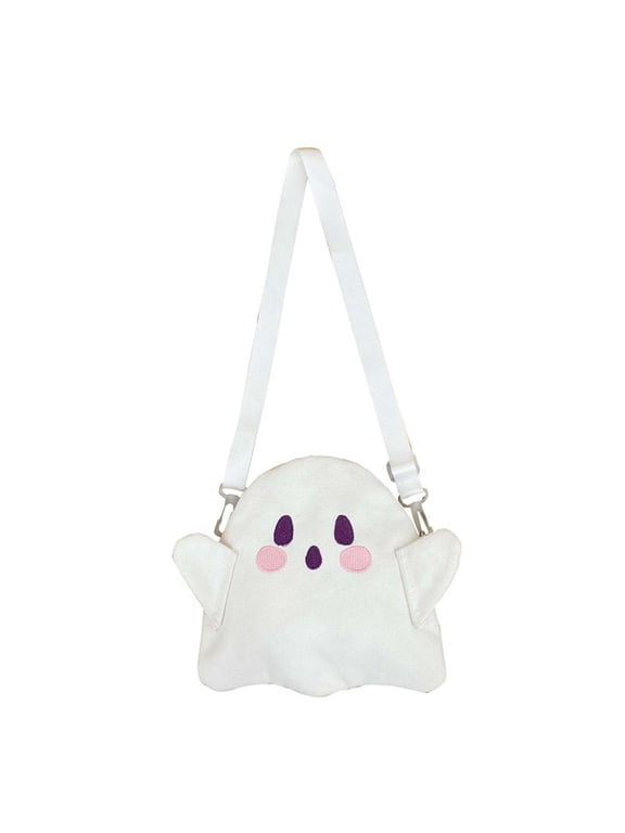 Cute Funny Ghost Shoulder Bag, Halloween Crossbody Bag, Women's Gift, Suitable for Parties, Costume Events, Festive Accessories