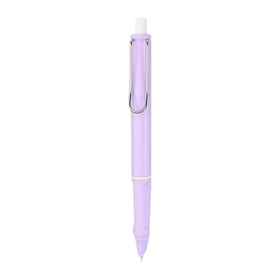 LanSuare Dark Tip Press Pen, Extra Fine Pen with Replaceable Ink Cartridge, Ideal for Teenagers Writing Practice, Daily Homework, Office Note-taking