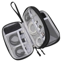 LanSuare Data Cable Storage Bag, Headphone Organizer Pouch, Suitable for Tech Accessories, Travel Essentials, Cord Management
