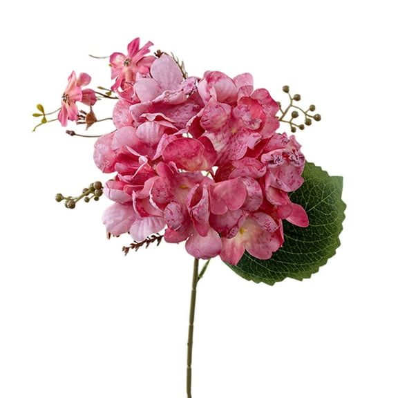 LanSuare Fake Artificial Begonia Flowers Bouquet, Faux Flowers Plant, Home Tables Centerpieces for Rustic Home Decor, Garden, Porch, Window