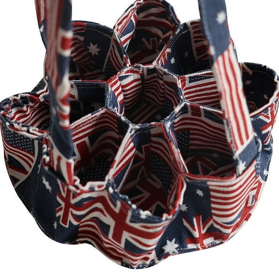 LanSuare Farmhouse Egg Basket Set of 7, Mini Collection Bag Storage Baskets for Home, Garden, Pantry, Farmhouse Decor