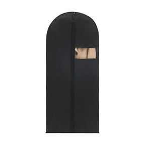 LanSuare Foldable Garment Bag, Suit and Clothes Protector, for Closet Storage, Travel Hanging Organizer, Ideal for Suits, Skirts, Coats, Jackets, Shirts
