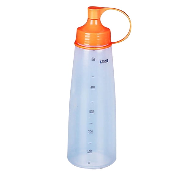 LanSuare Graduated Condiment Bottle, Squeeze Dressing Dispenser, Oil/Vinegar Control, Salad Prep, Kitchen Countertop Essential