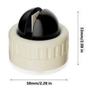 LanSuare Knife Sharpener Stone, Ball Suction Cup Design, For Kitchen Knives, Scissors, Tools, Home Use, Portable Sharpening Tool