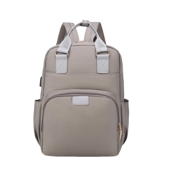 LanSuare Mom Insulated Backpack, Dry/Wet Separation Milk Storage Bag, Thermal Multifunctional Diaper Bag for Travel