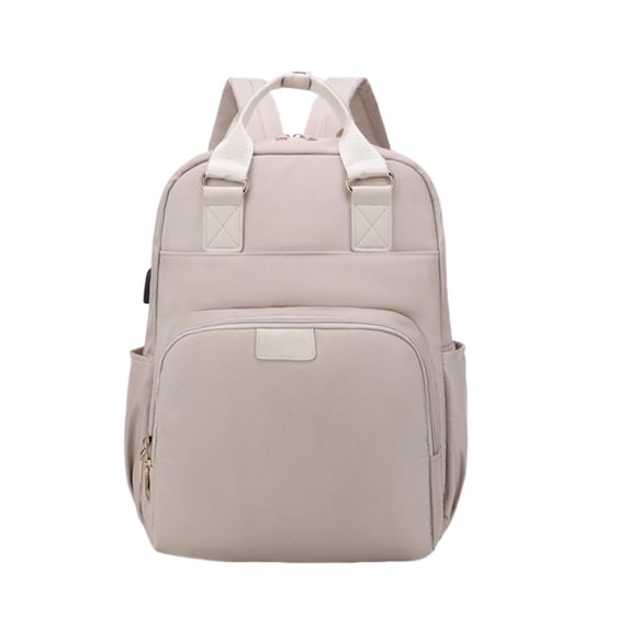LanSuare Mom Insulated Backpack, Dry/Wet Separation Milk Storage Bag, Thermal Multifunctional Diaper Bag for Travel