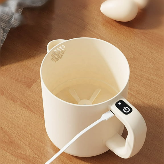 LanSuare Multifunction Electric Egg Beater, Rechargeable Manual Egg Mixer ,Mixing Cup for Filtering Blending, for Baking, Cooking, Daily Use