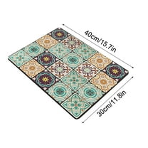 LanSuare Non-Slip Sink Mat, Heat-Resistant Drying Rack, Dish Drainer Pad, Cabinet Protection, Quick-Dry Design