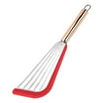 thumbnail image 1 of LanSuare Non-Stick Fish Spatula, Slotted Stainless Steel Turner, Kitchen & Grill Utensil, Practical Design, 1 of 5