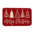 thumbnail image 1 of LanSuare Snowman Let it Snow Christmas Doormat, 24x16Inch Snowflakes Winter Decor Non-Slip Washable Floor Rug, for Home, Patio, Kitchen, Outdoor, Living Room, 1 of 6