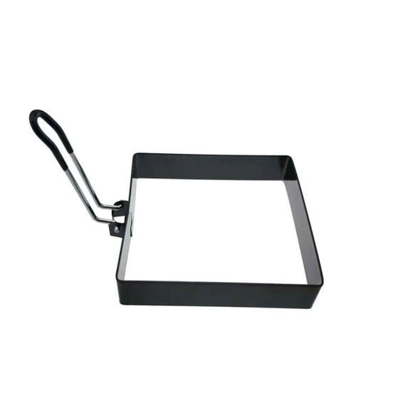 LanSuare Stainless Steel Non-stick Frying Pan, Baking and Frying Tool for Meat Patties, Empanadas, Handheld Kitchen Gadget, Oven Safe and Dishwasher Friendly