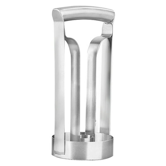 LanSuare Stainless Steel Pineapple Corer, Multifunctional Peeler and Slicer, Fruit Preparation Tool, Tropical Kitchen Gadget, Easy Grip