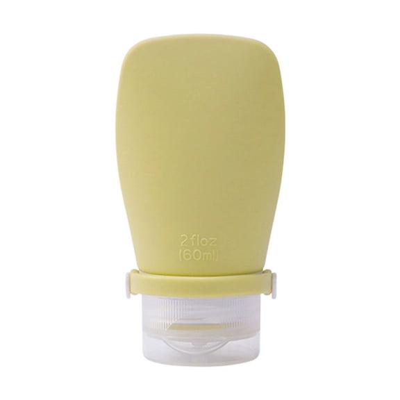 LanSuare Travel Size Cosmetic Bottles, Flip-Top Squeeze Design, for Shampoo, Shower Gel, Portable Wash Kit, Suitable for Toiletries, Gym Bags, Airplane Travel