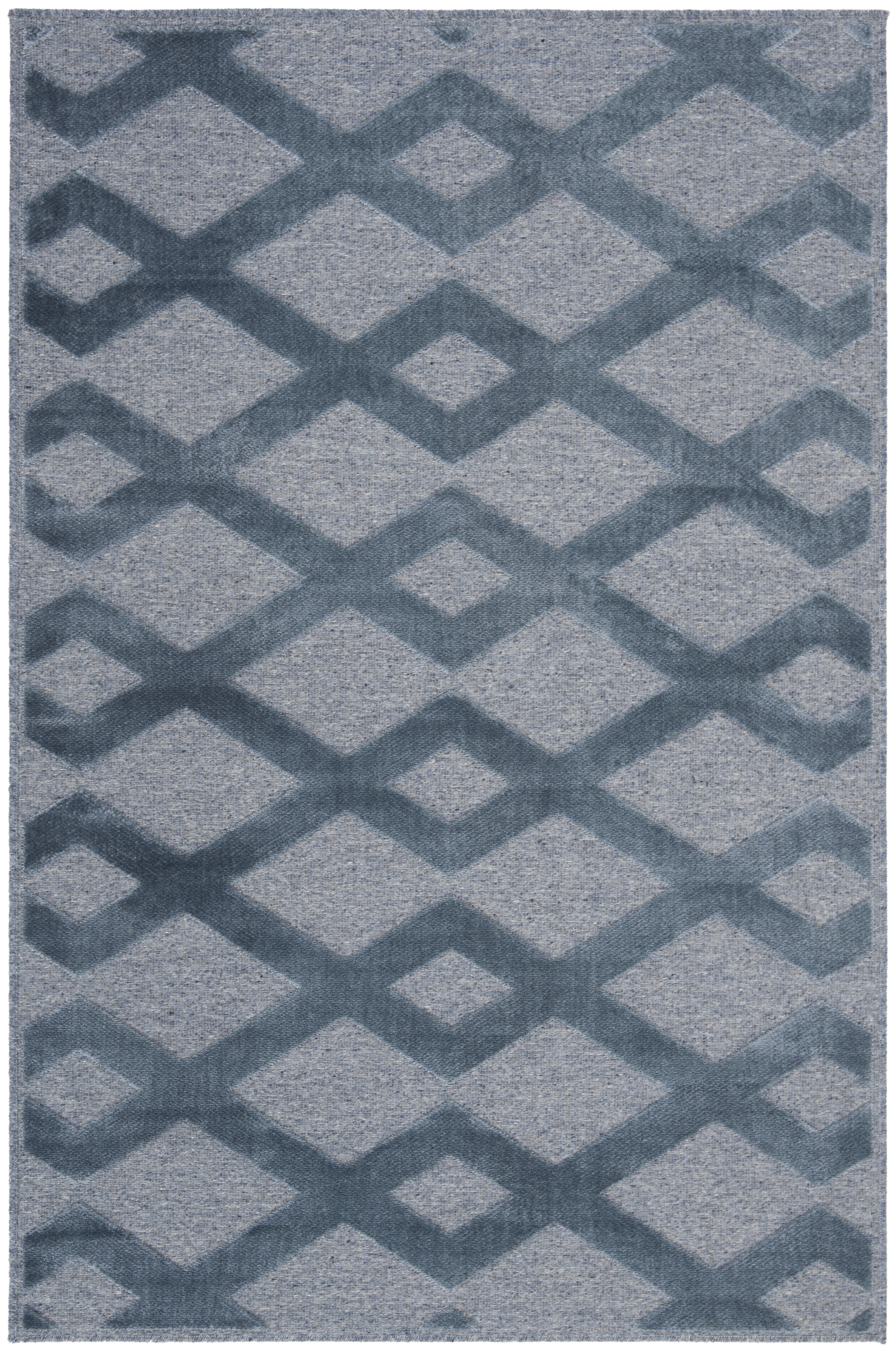 SAFAVIEH Lana Cathleen Geometric Area Rug, Blue, 4' x 6'