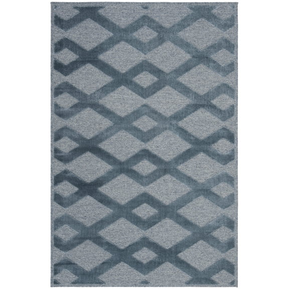 SAFAVIEH Lana Cathleen Geometric Area Rug, Blue, 4' x 6'