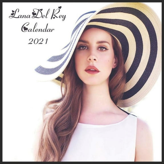 Lana Del Rey Calendar 2021: Finish Glossy, 8.5 x 8.5 Inch (Paperback)