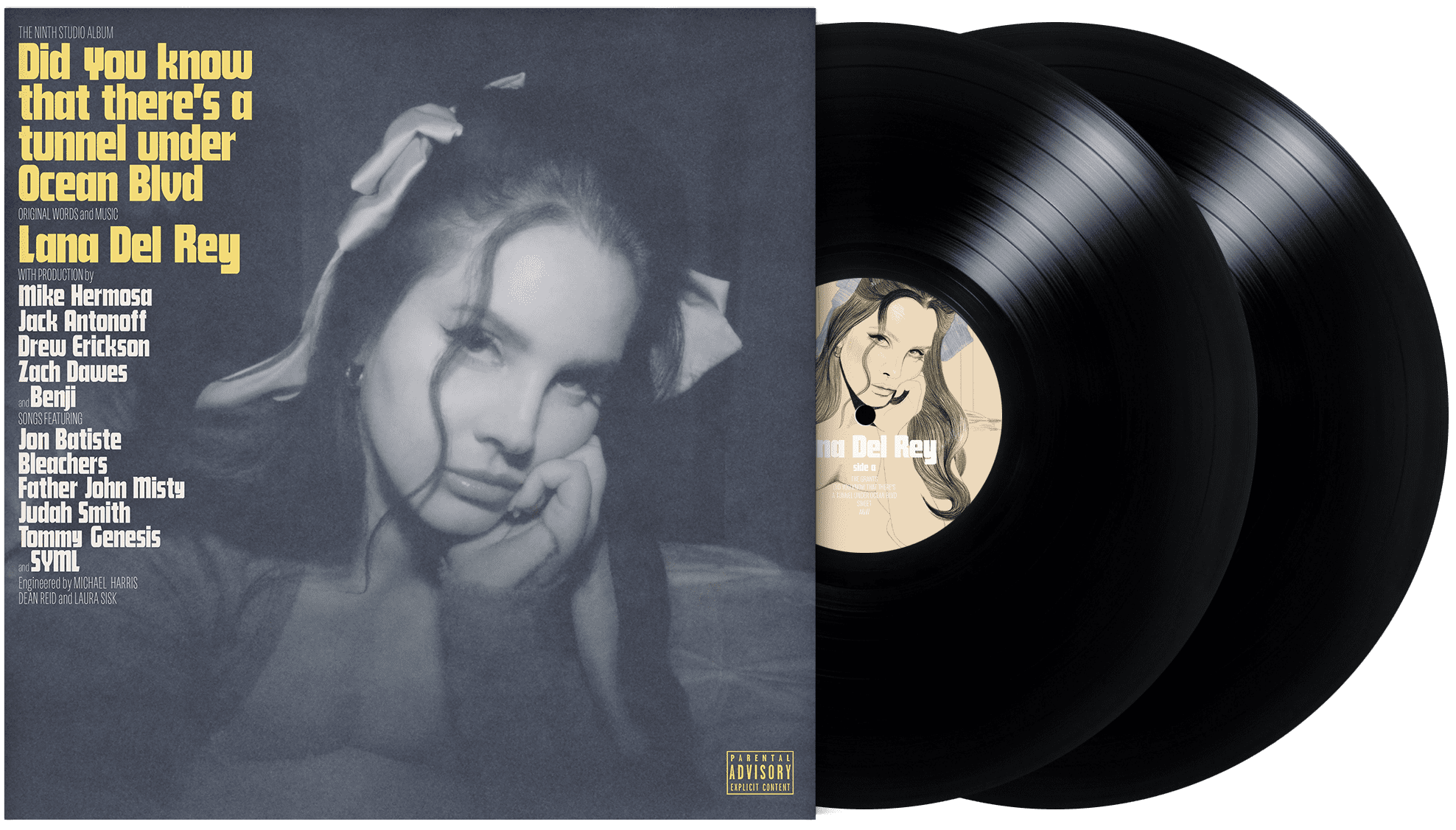 Lana Del Rey - Did You Know That There's A Tunnel Under Ocean Blvd - 2LP -  Pop - Vinyl LP (Interscope Records)