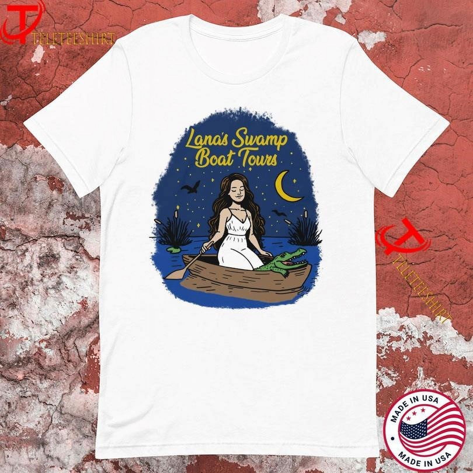 Lana Del Rey Swamp Boat Tours Tshirts